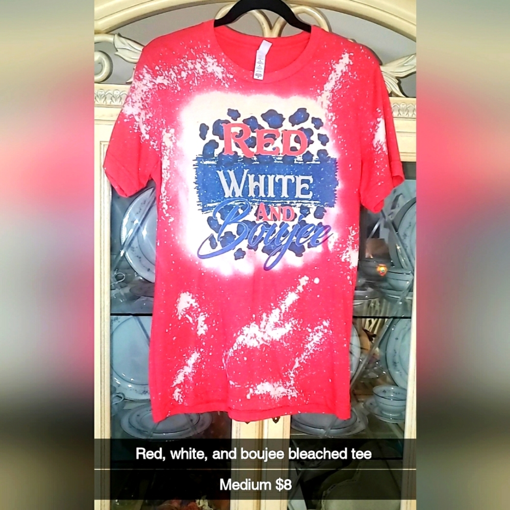 Bleached tee shirt